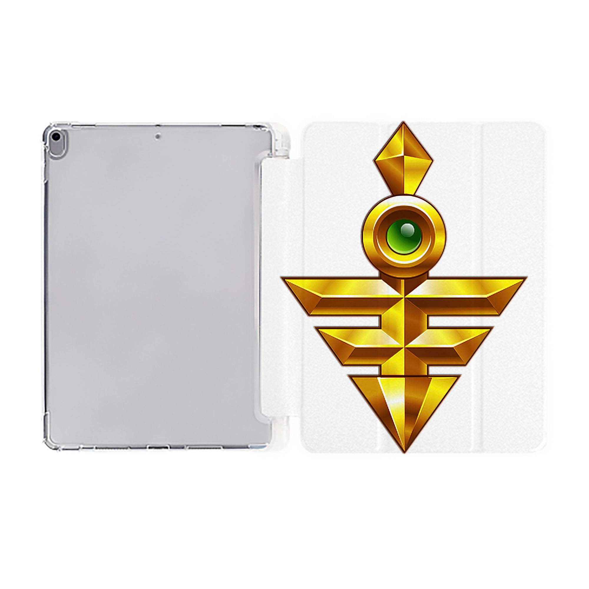 （画像用） 遊☆戯☆王 Yu-Gi-Oh! IPad ケース ペン収納付き 三つ折りスタンド PUレザー×シリコン 対応機種9.5/10.5/10.9インチ